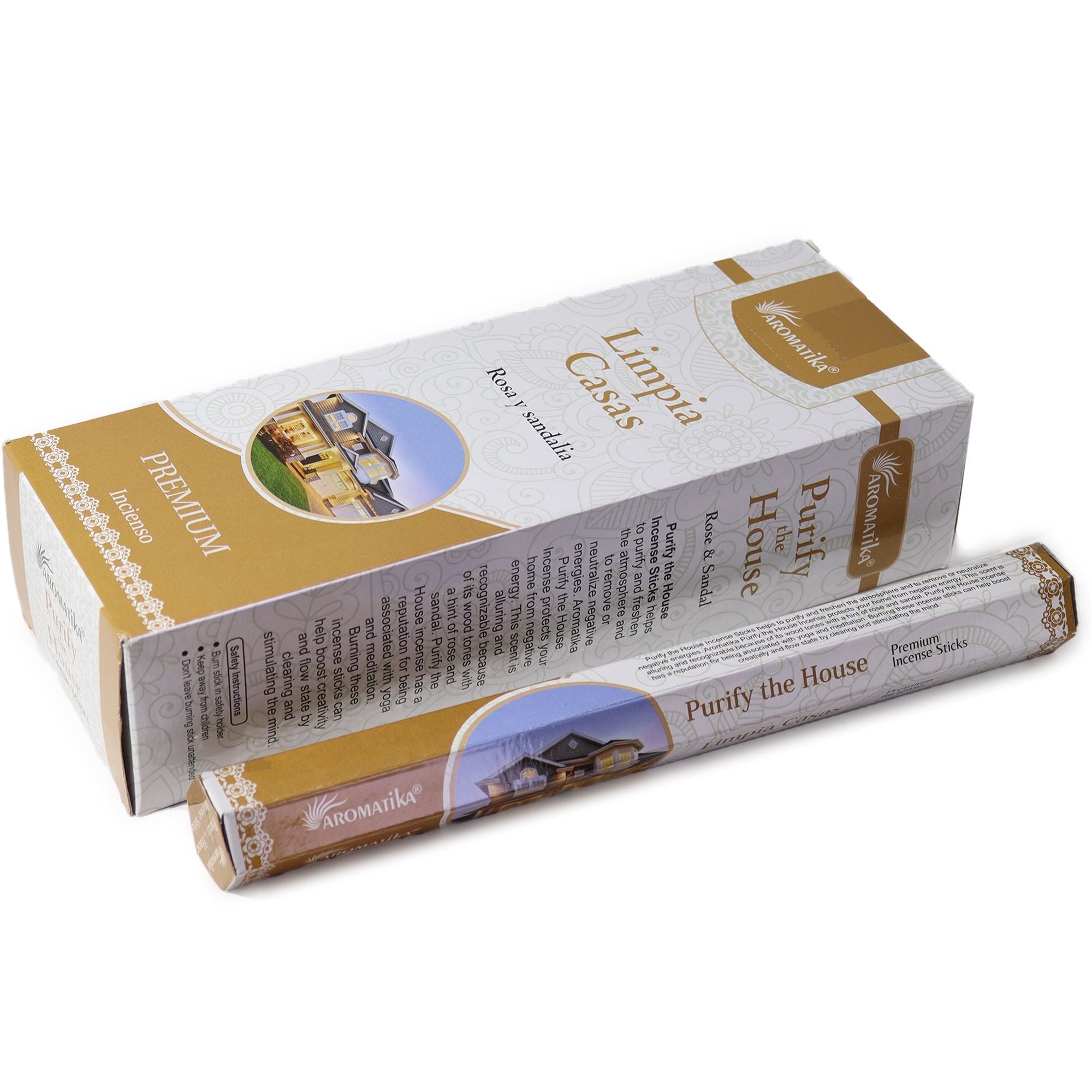 Incienso Hexagonal sin carbón Aromatika - Purifica tu hogar