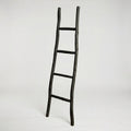 Gran escalera de madera Kemu - 1,5 m - Negro - Estilo japonés