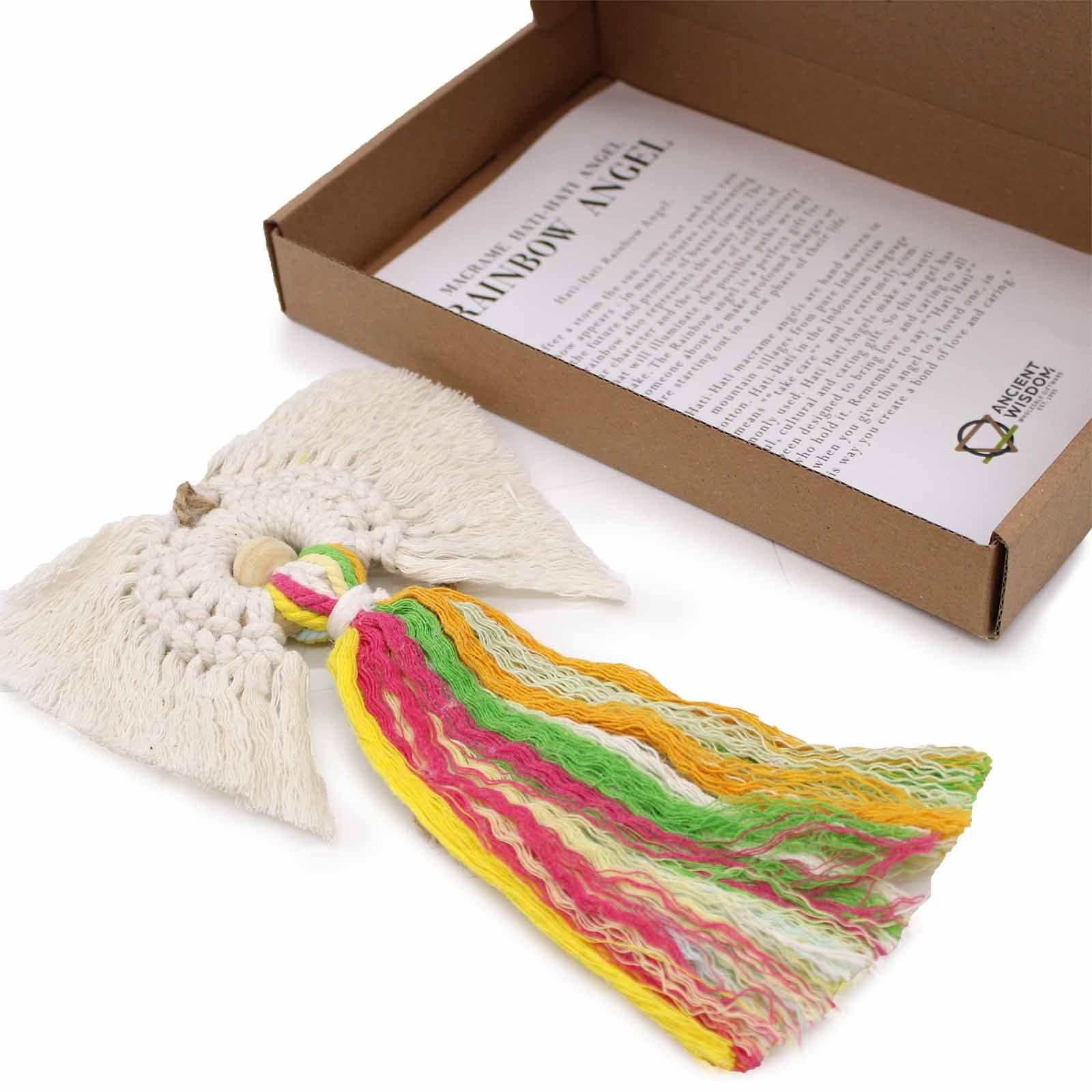 Macrame Angel - Tierra