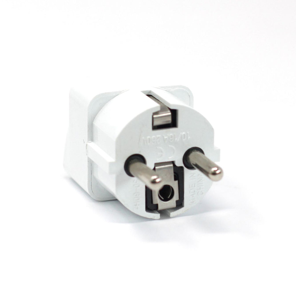 Adaptador de enchufe de Reino Unido a UE