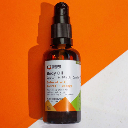 Aceite Corporal Organico 50 ml - Zanahoria y Naranja