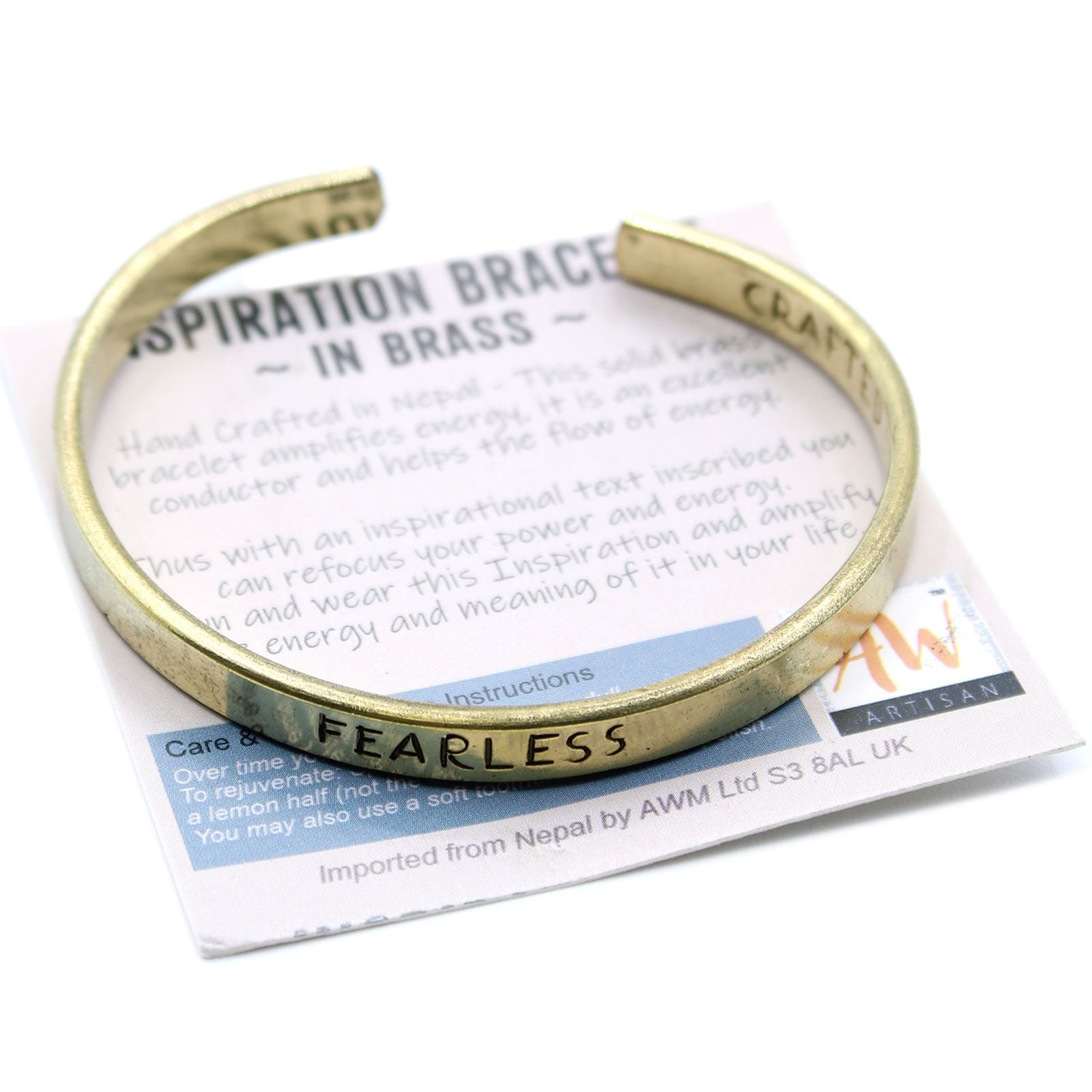 Pulsera de Inspiración - Selección de Latón