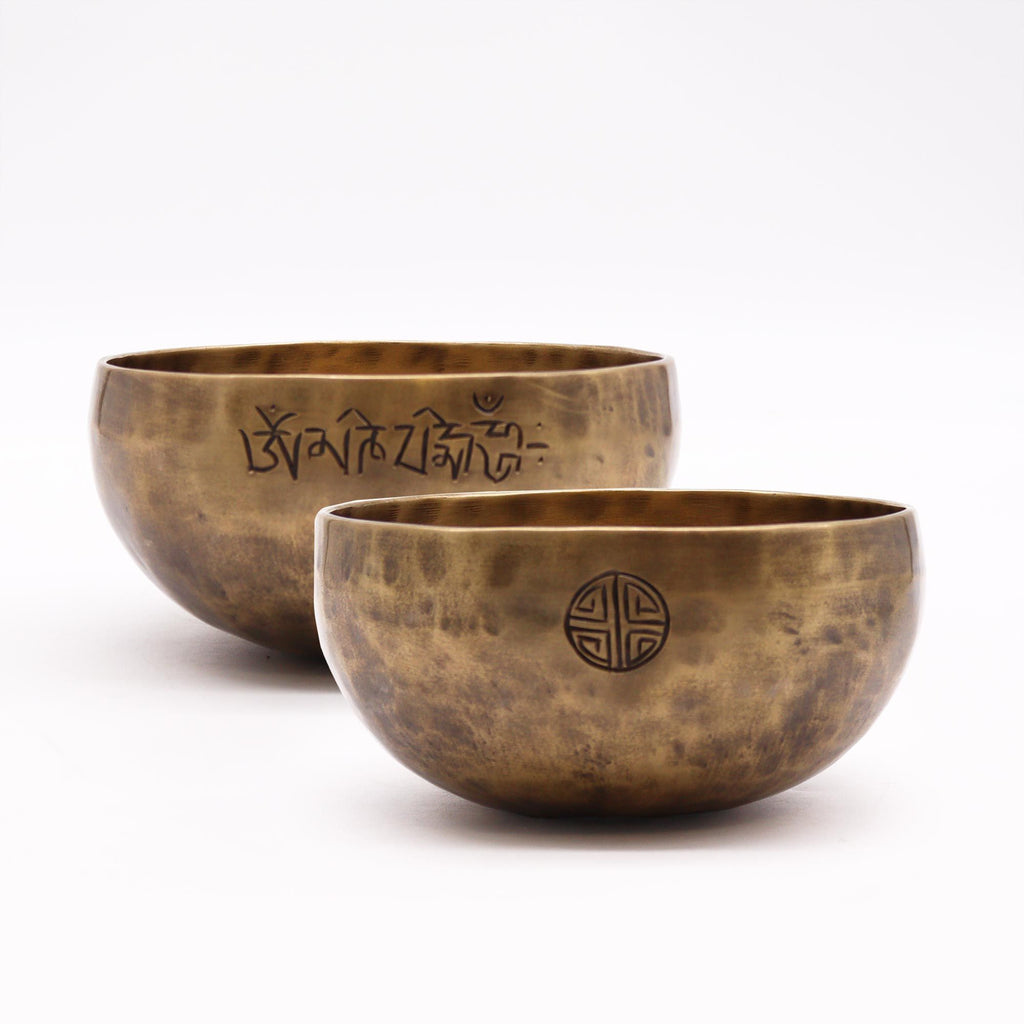 Cuenco lunar nepalí mediano - (aprox. 750 g) - 15 cm