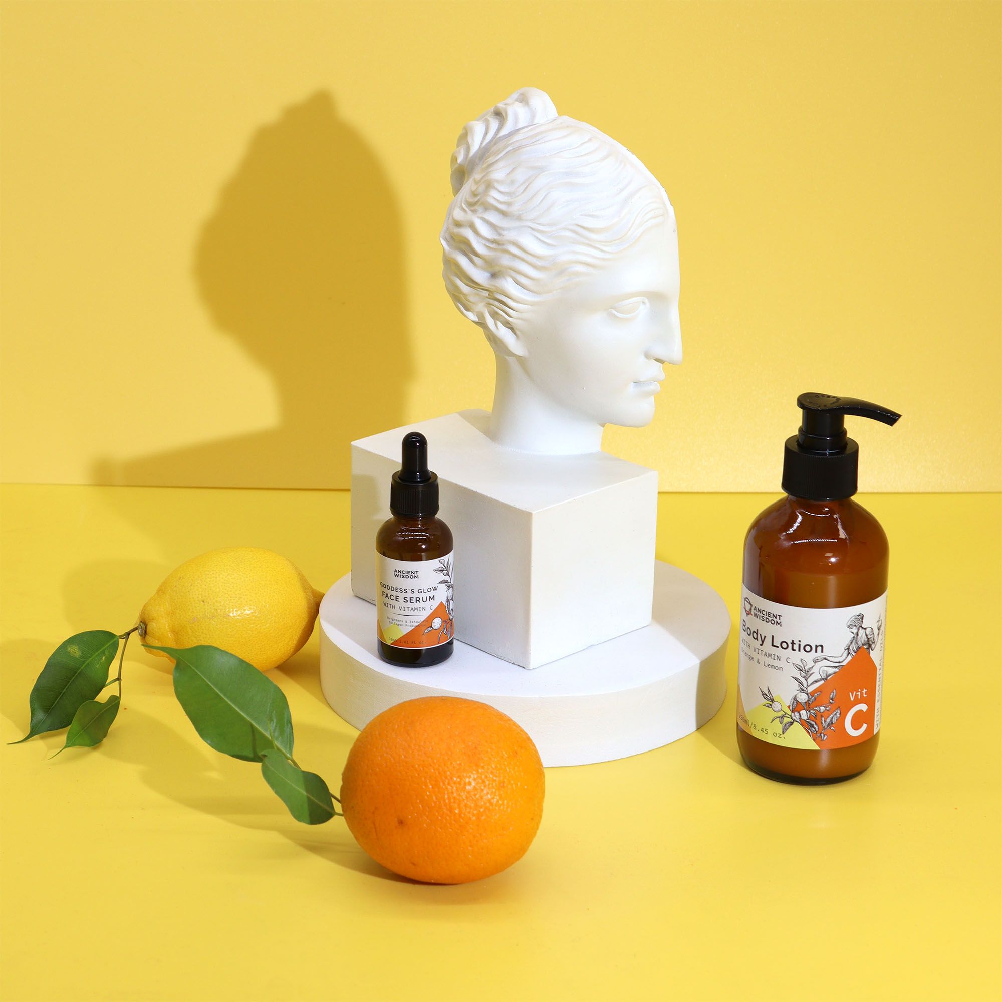 Locion Corporal con Vitamina C - Naranja y Limon