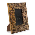 Marco de Madera de Mango (para 10x15cm) 26x20x2cm - Buda Negro