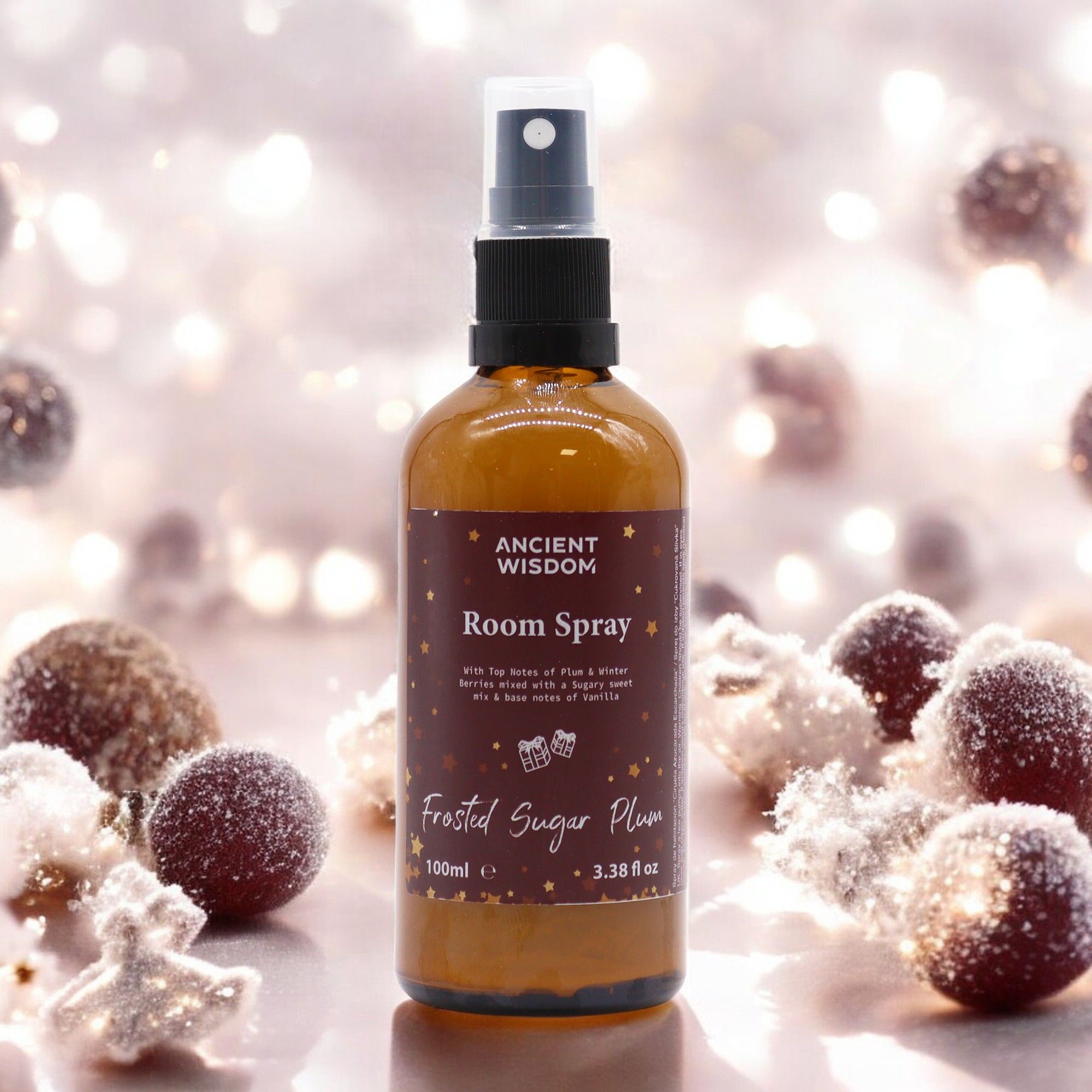 Spray de Fragancia para el hogar y almohadas 100 ml- Ciruela Escarchada