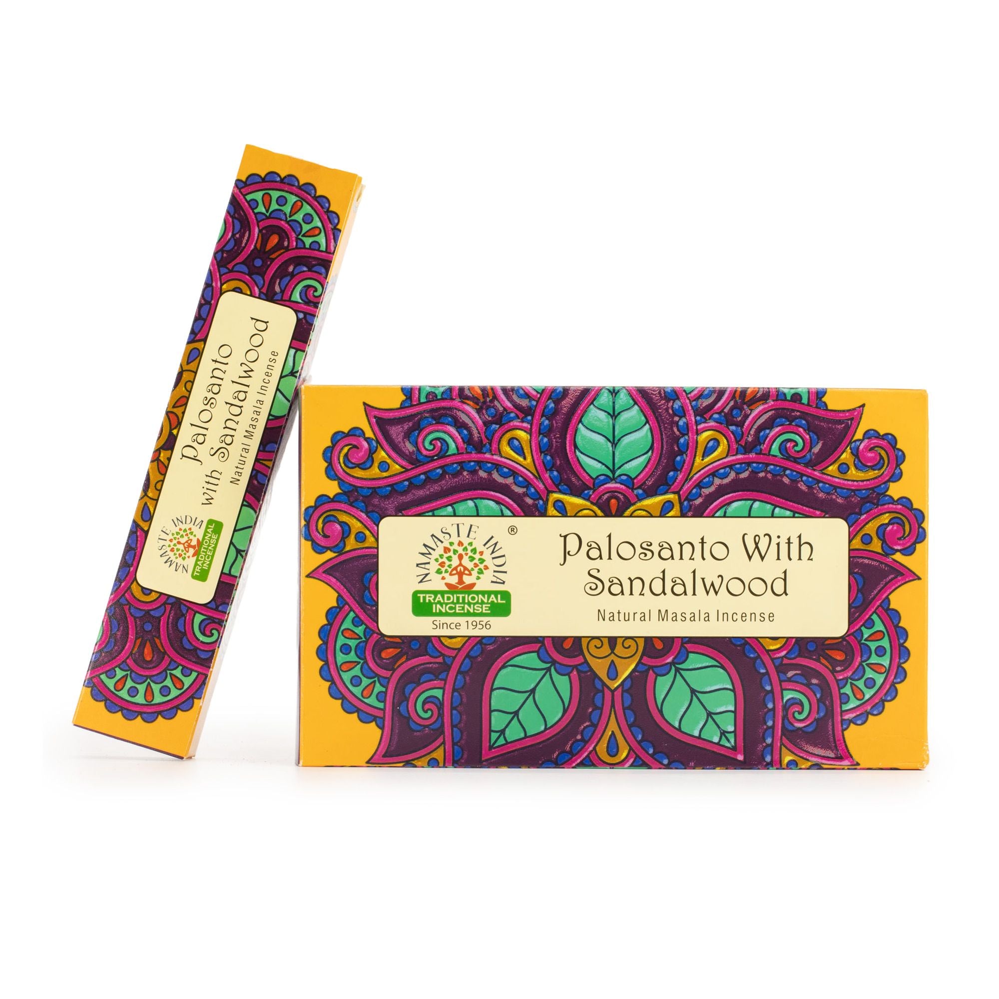 Namaste Mandala Masala Incienso - Palo Santo con Sándalo