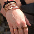 Anillos de Cobre con Imanes - Diseños y Tallas Surtidas