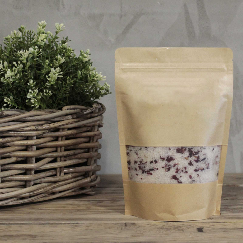 Mezcla de sales de baño del Himalaya 165g - Claridad - Etiqueta Blanca