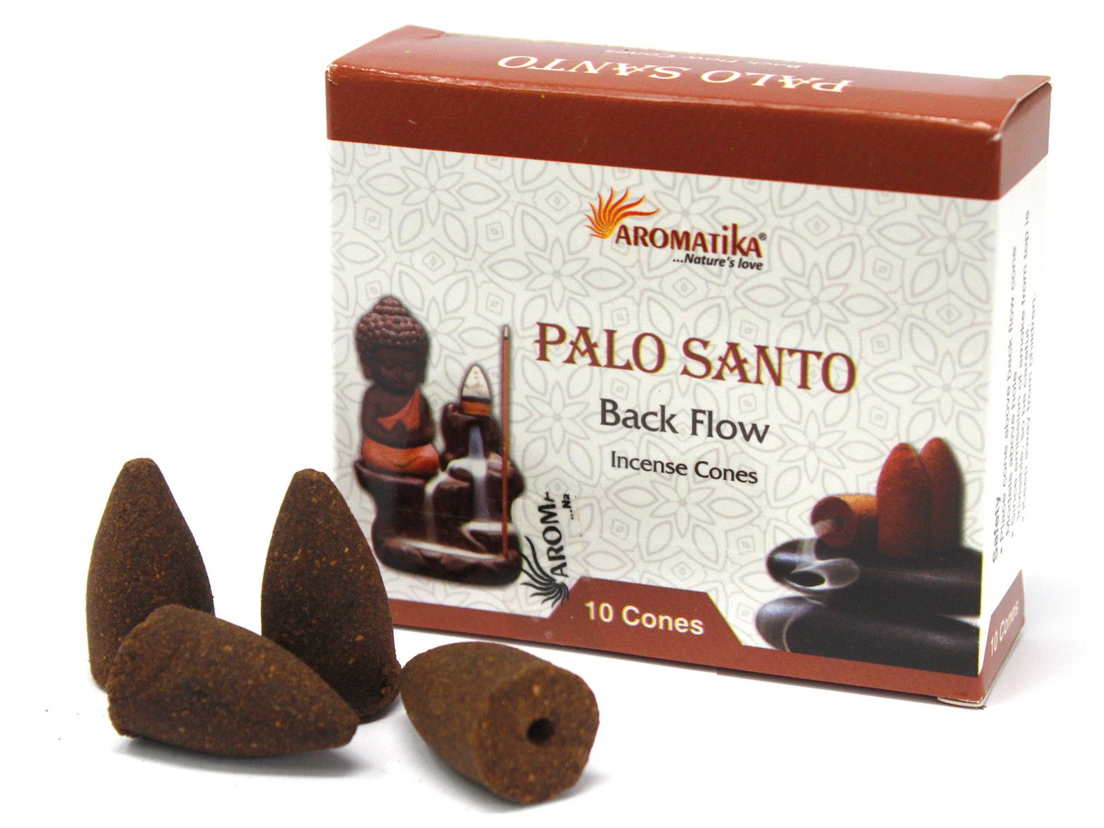 Conos de Incienso Reflujo Aromatika - Palo Santo