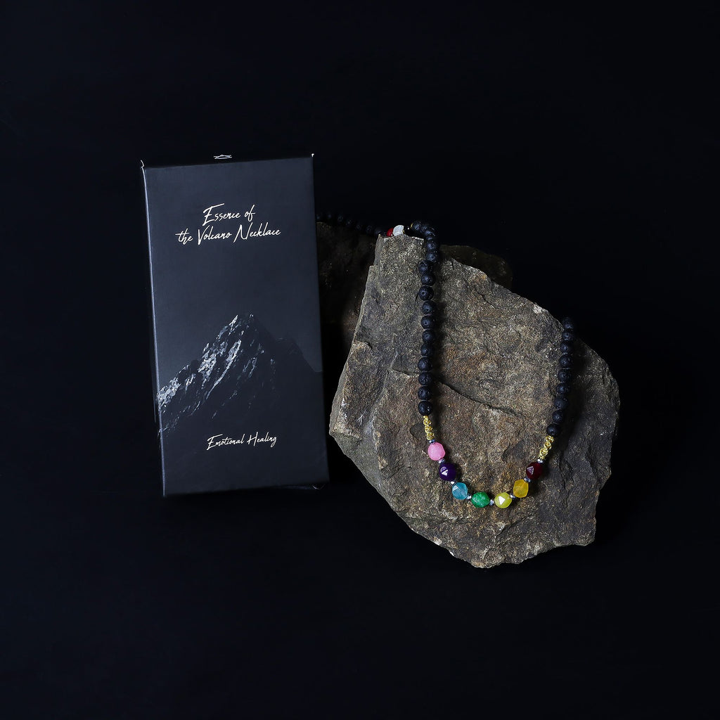 Collar Esencia del Volcán - Sanación Emocional