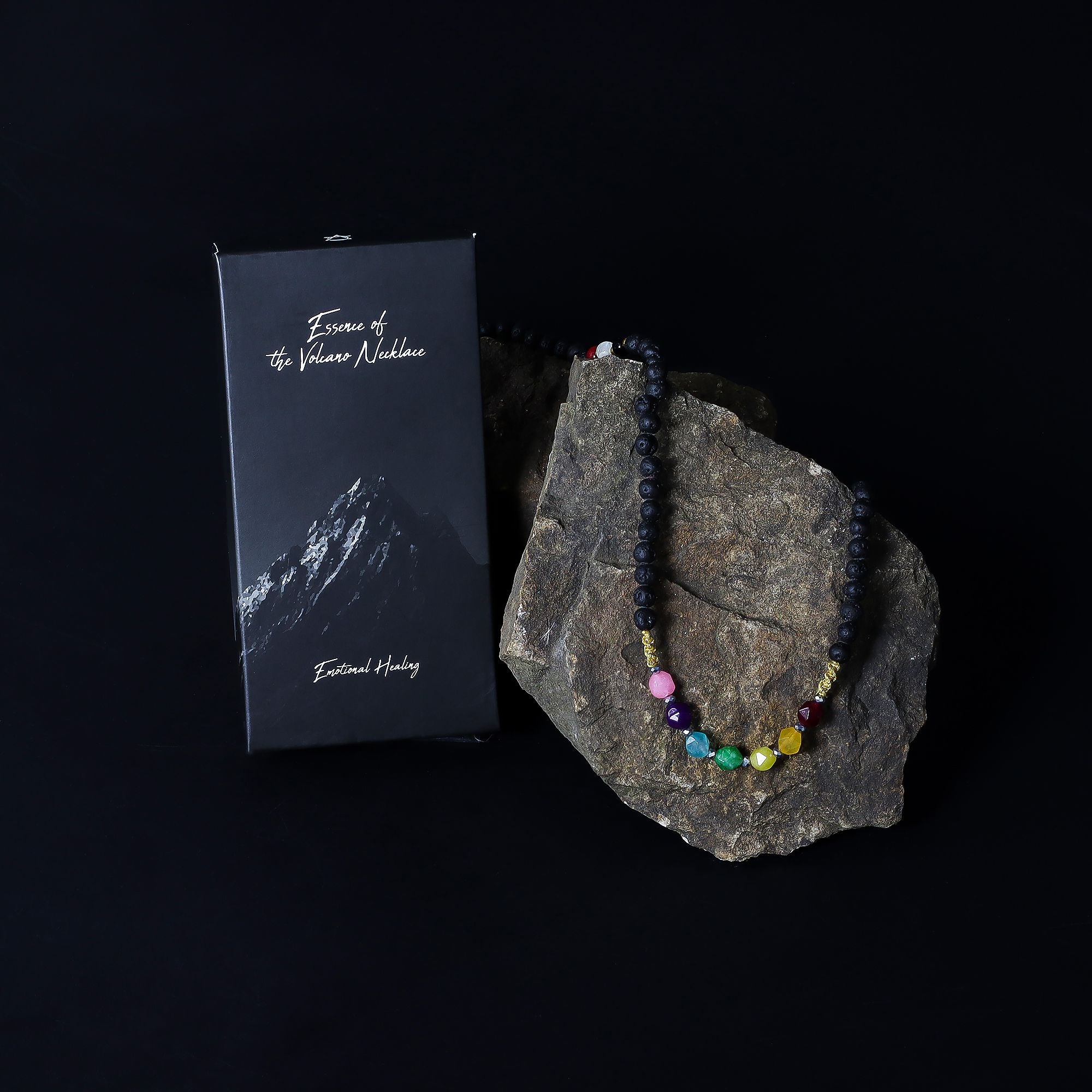 Collar Esencia del Volcán - Sanación Emocional