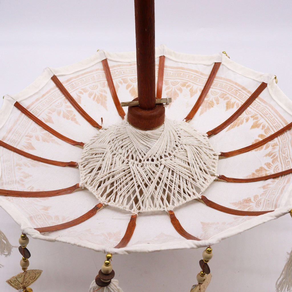 Sombrilla Bali Home Decor - Lona - Natural - 40cm