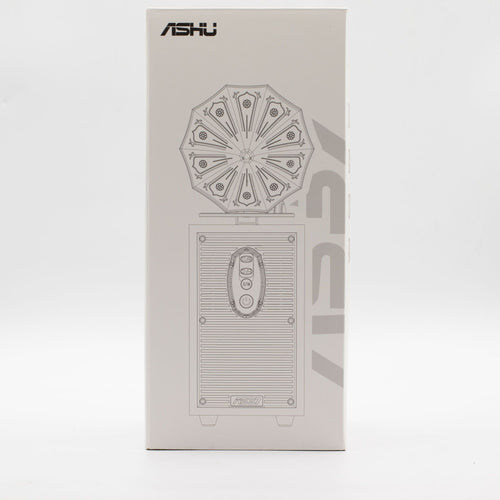 Altavoz retro de gramófono alto (Extra Alto) - Bluetooth - 8 vatios