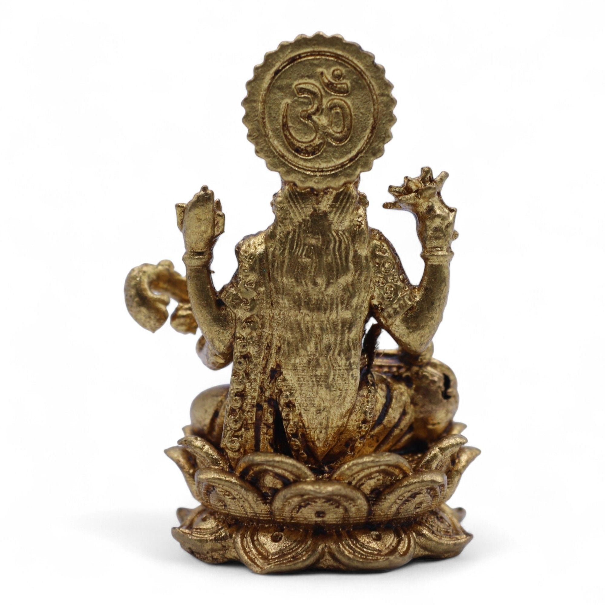 Dioses en miniatura de latón - Sarswati (22gms)  - 34mm