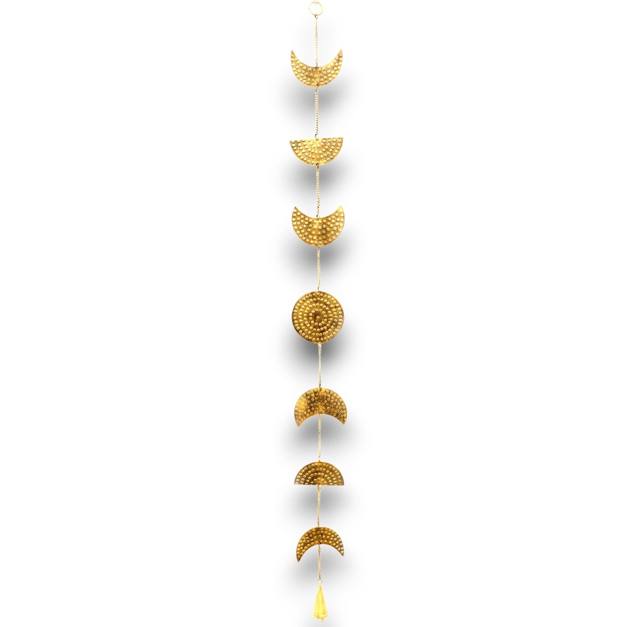 Campanas Indias - Fases de la Luna - 25cm