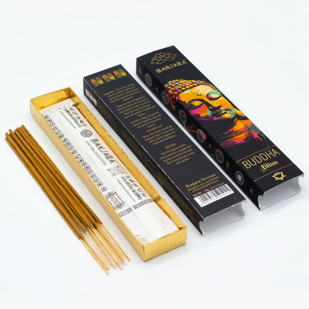 Incienso Banjara Buddha – Set de regalo en caja (6 surtidos)