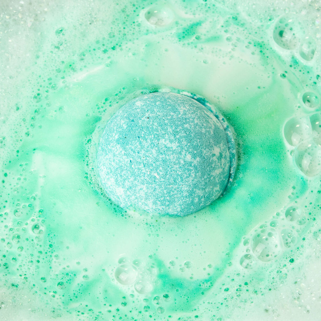 Bomba de baño de cristal elemental - Tierra