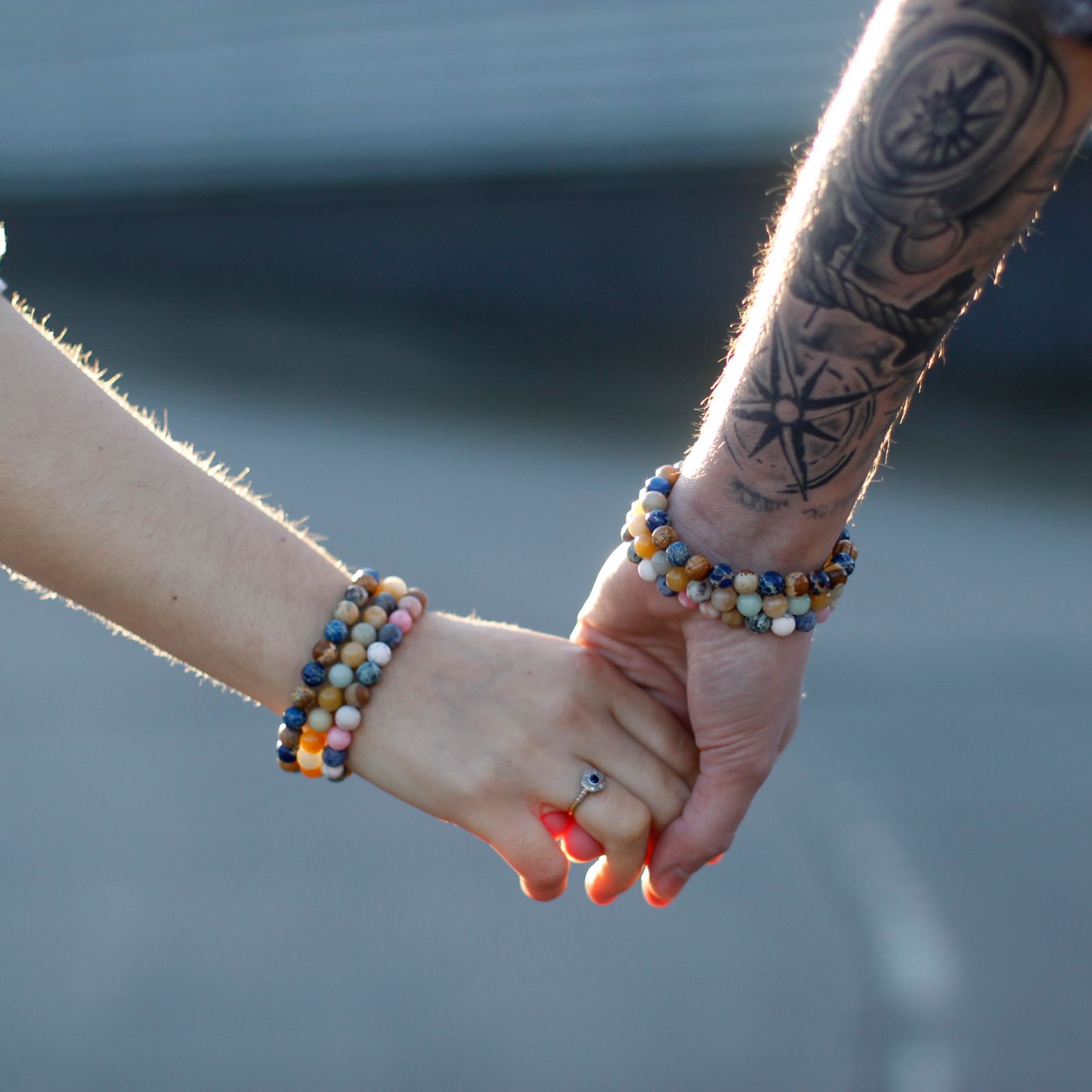 2 Pulseras con Piedras Preciosas - Lealtad