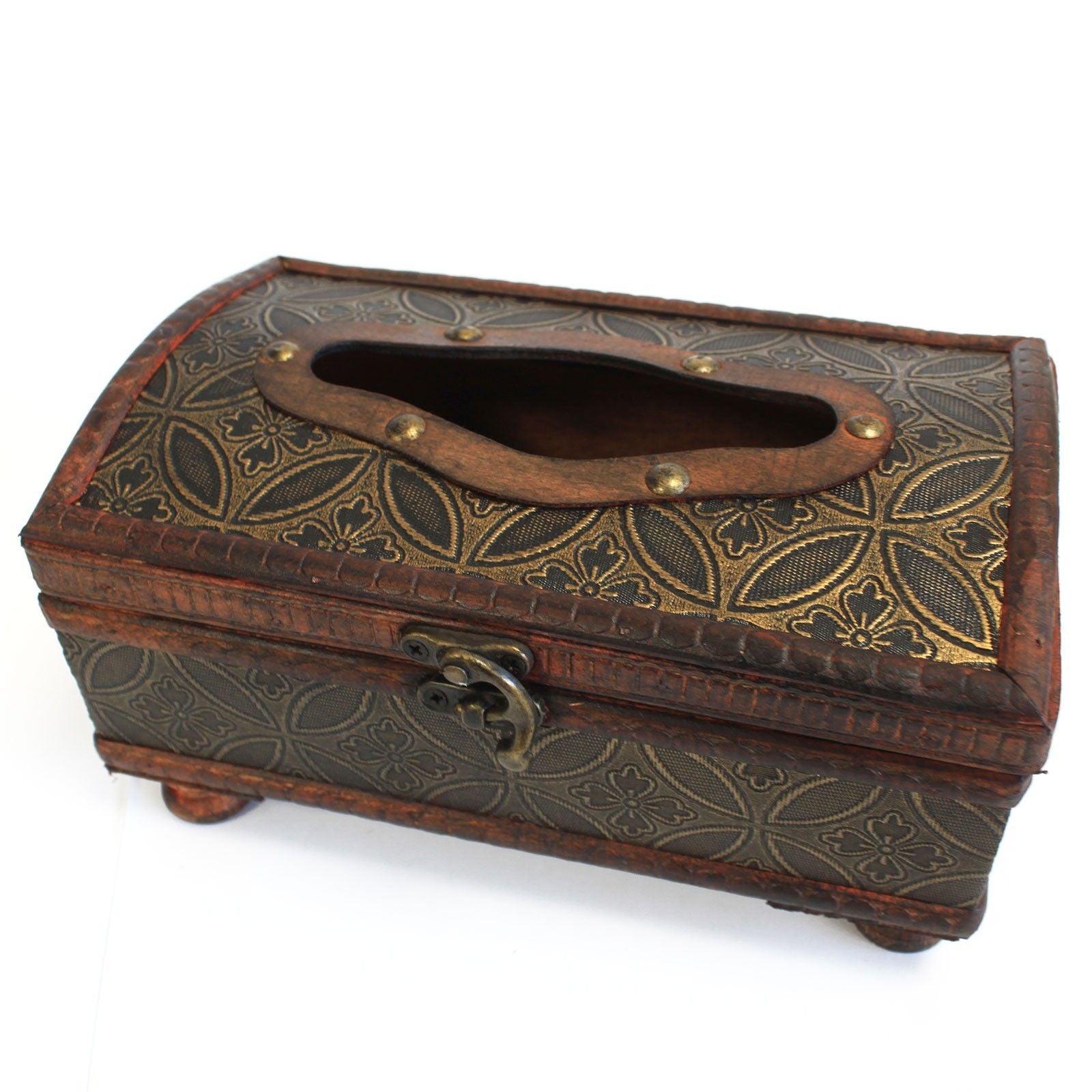 Caja de pañuelos Classic Glamour con Patas