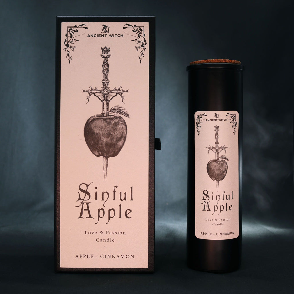 Velas Purificadoras de Brujas Antiguas - Manzana pecaminosa