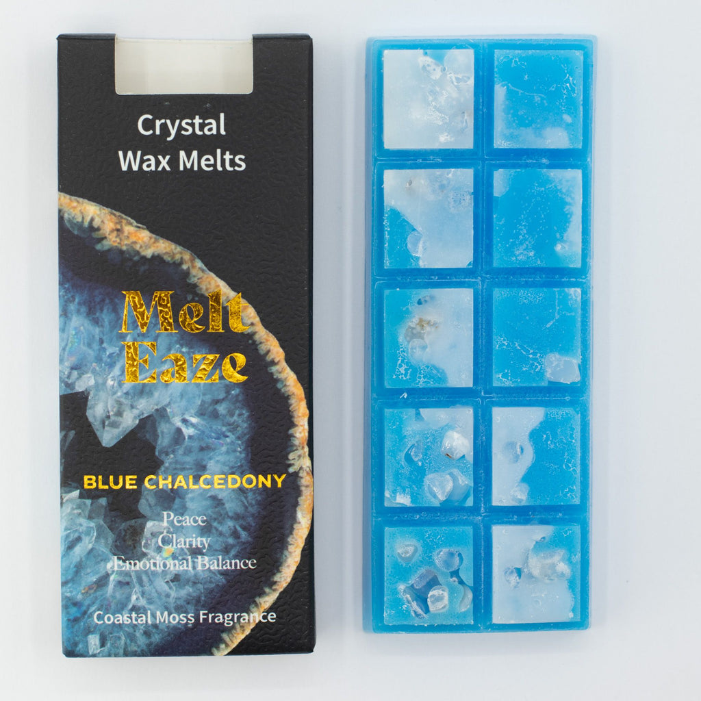 MeltEaze Pastillas de Cera 50 g - Blue Chalcedony - Coastal Moss