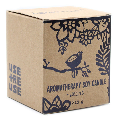 Agnes + Cat Velas del Jardín de Hierbas - Menta