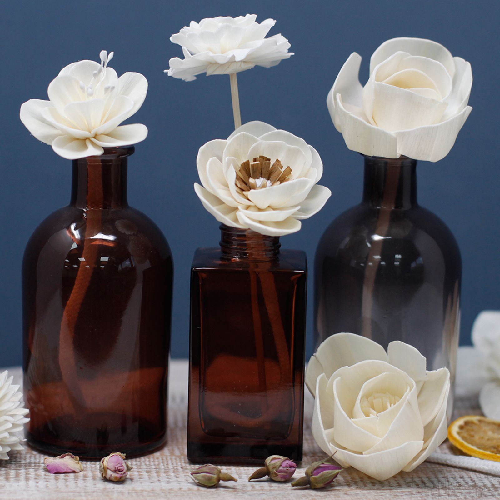 Flores Naturales para Difusor - Lirio Pequeño en  Cuerda