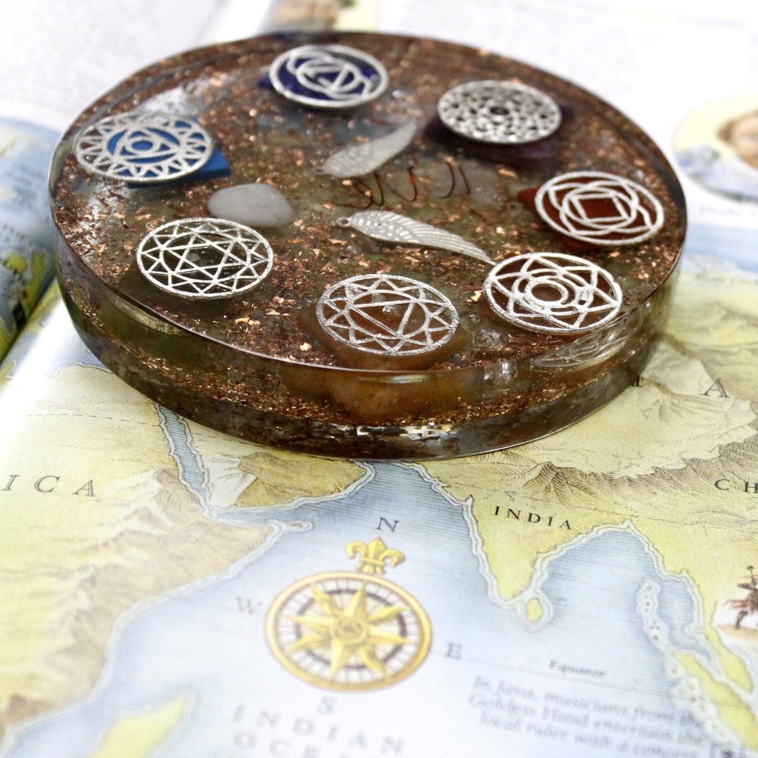 Orgonite de oficina - Angel - Grande