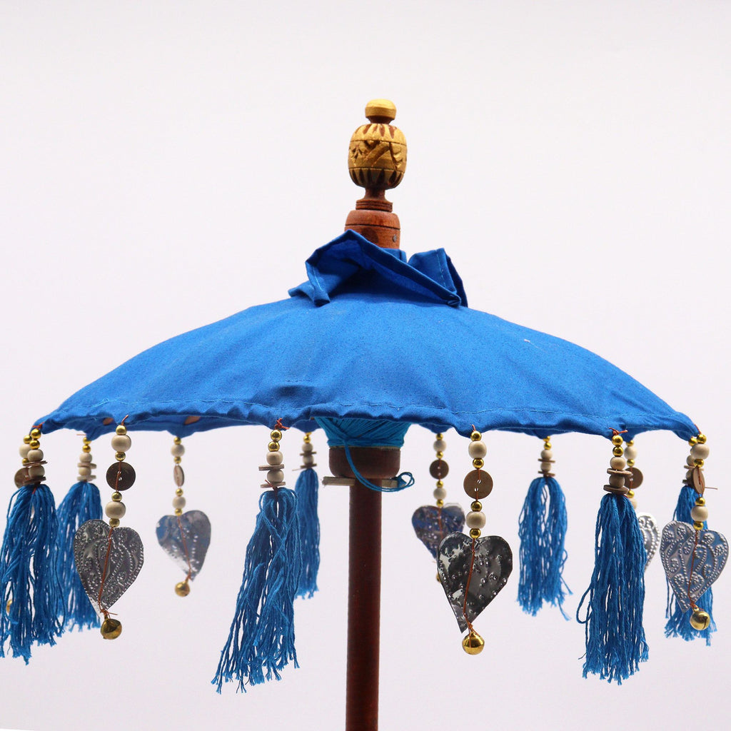 Sombrilla Bali Home Decor - Algodón - Turquesa - 40cm
