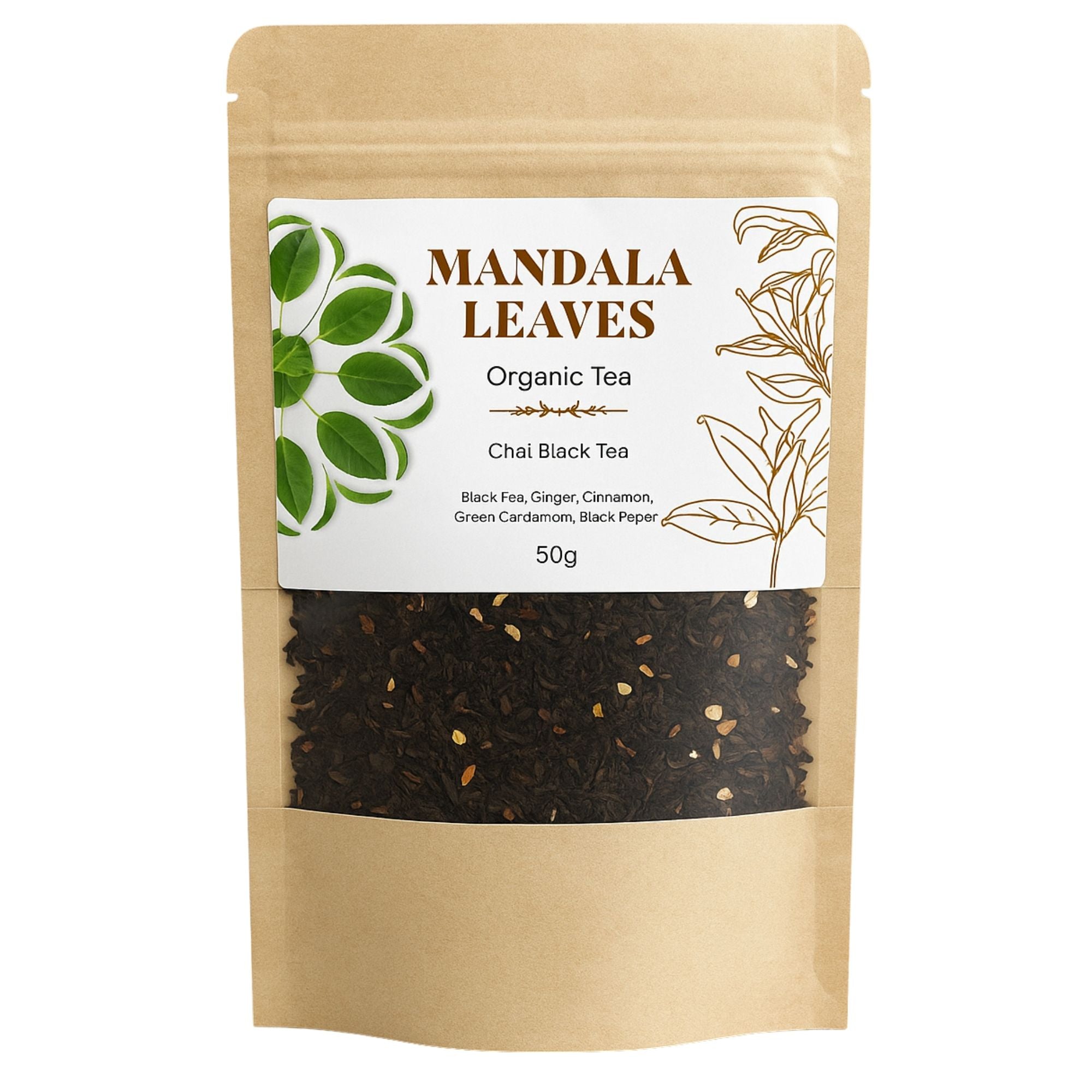 50g Té Negro Chai Ecológico