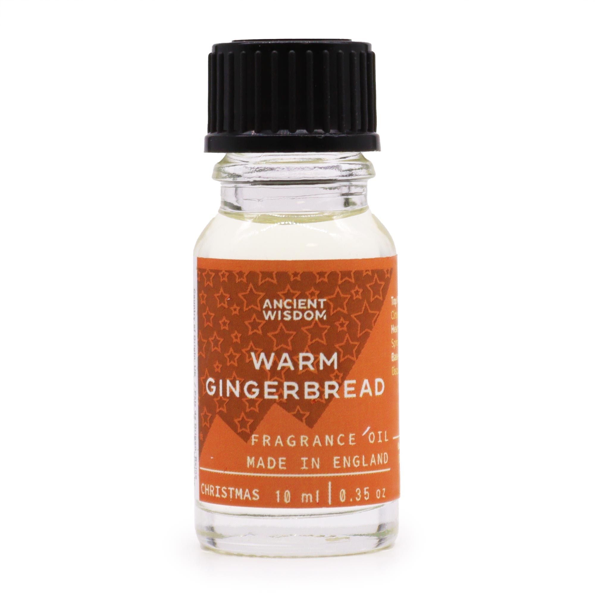 Aceite de Fragancia 10 ml - Galleta de Jengibre Caliente