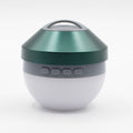 Lámpara colgante verde para acampar y mini altavoz