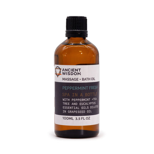 Aceite de Masaje 100ml - Menta Fresca