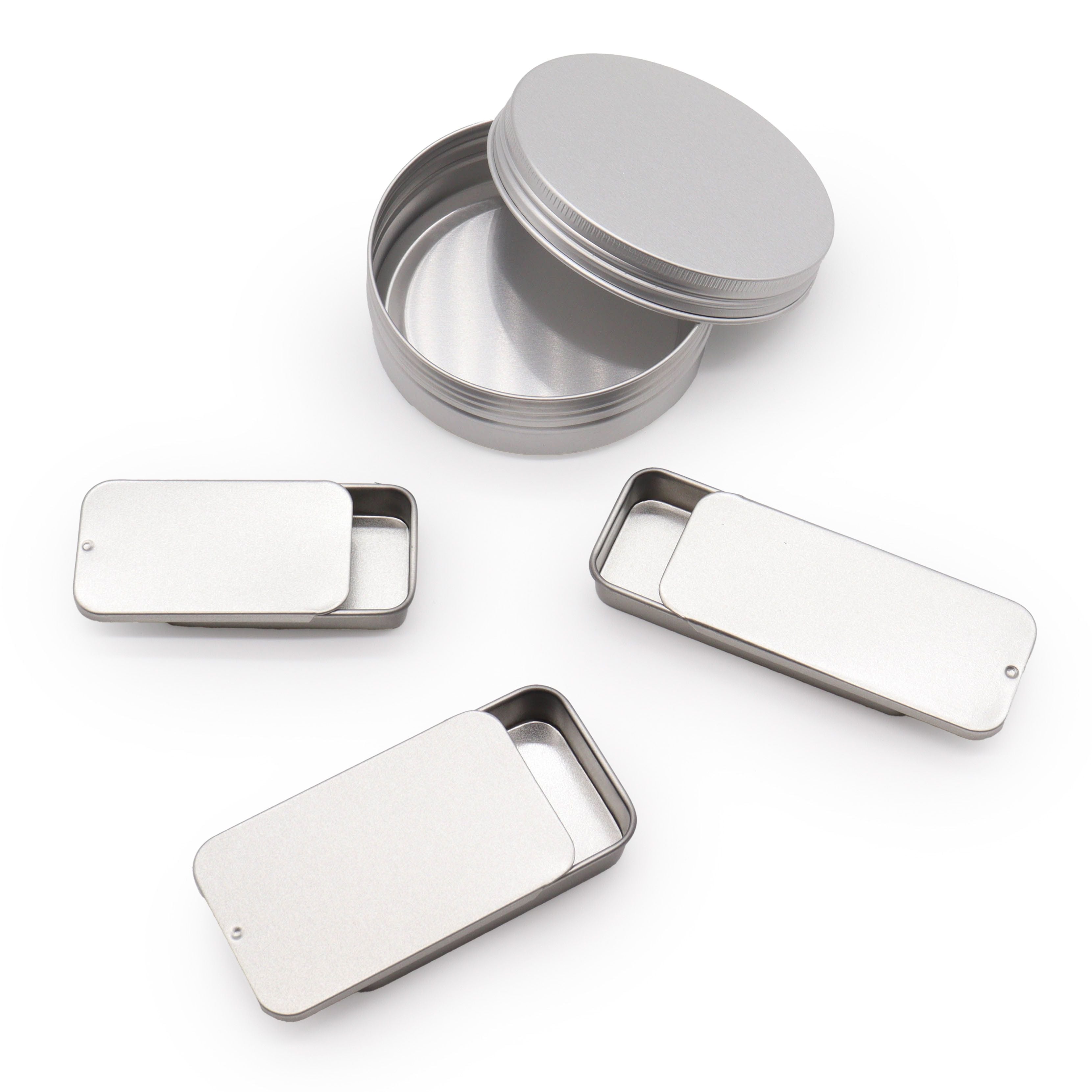 Dispensador de minilata con tapa deslizante - 15 g (8x3,4x1,2 cm)