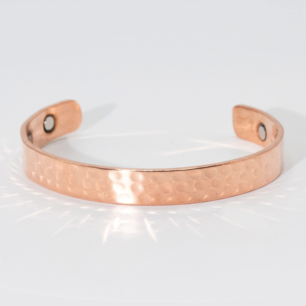 Pulseras Masculinas de Cobre Macizo con Imanes (surtidas)