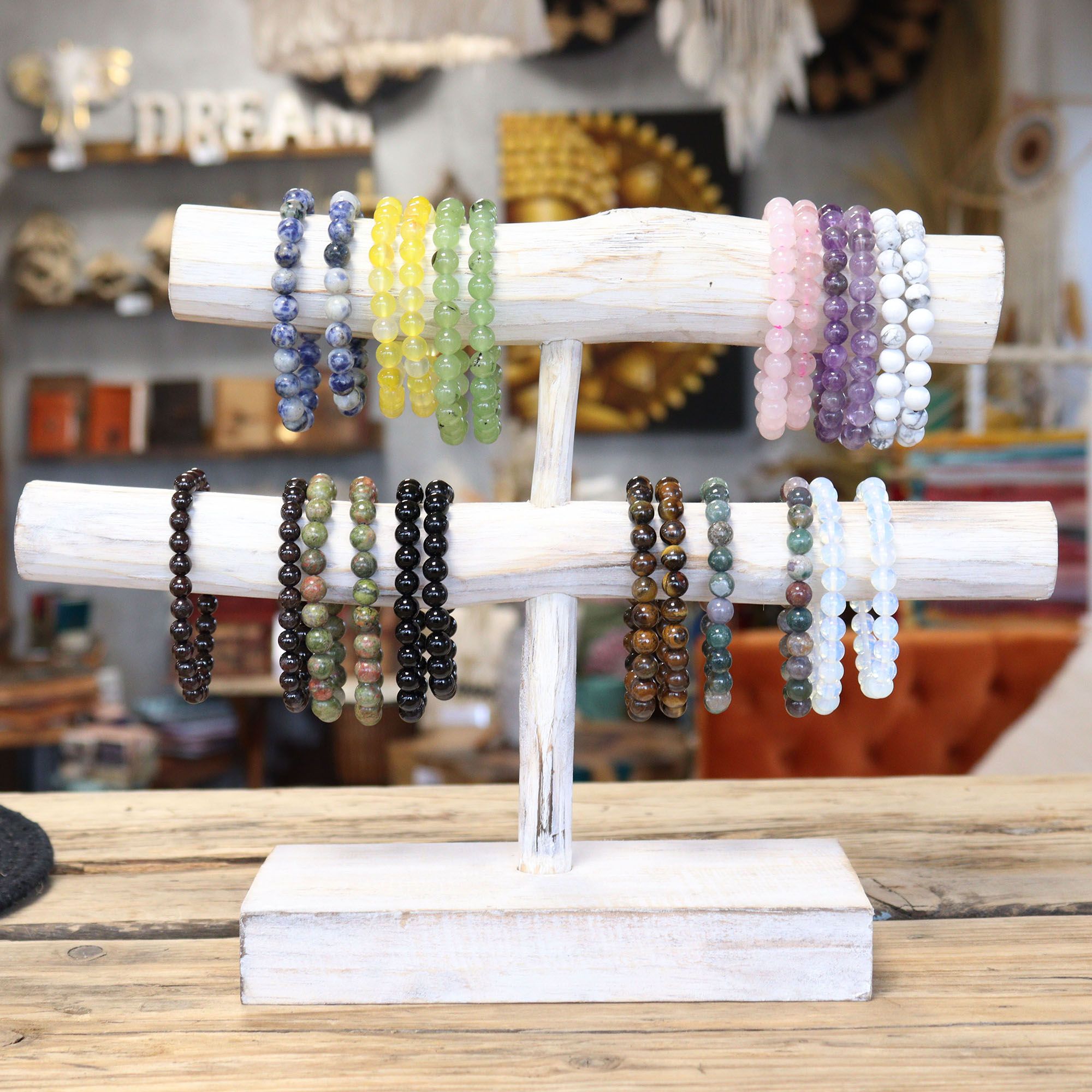 Brazalete de Energía - Jaspe verde