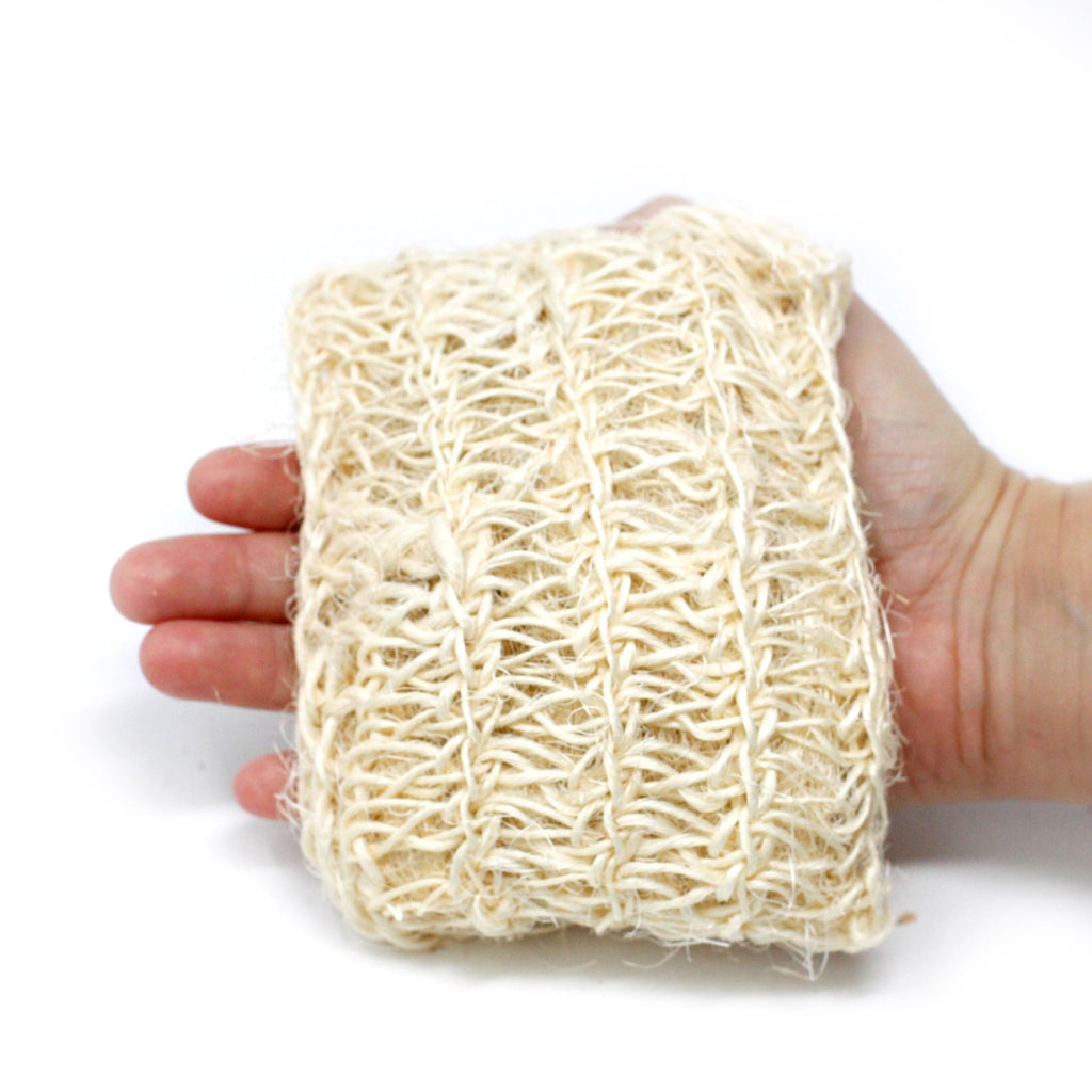 Esponja y exfoliante de sisal - Cojín Exfoliante Suave