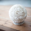Lámpara Boho Sea Shell - Globo Rosa - 15cm