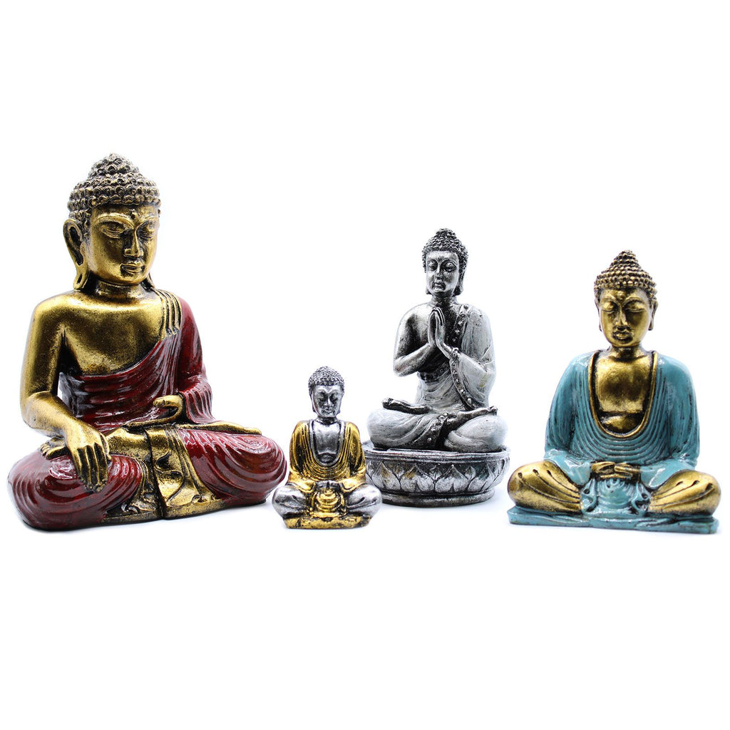 Mini Buda Dorado (Colores Surtidos)