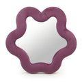 Espejo suave ondulado – Estrella – malva (33 x 31 x 2.3cm)