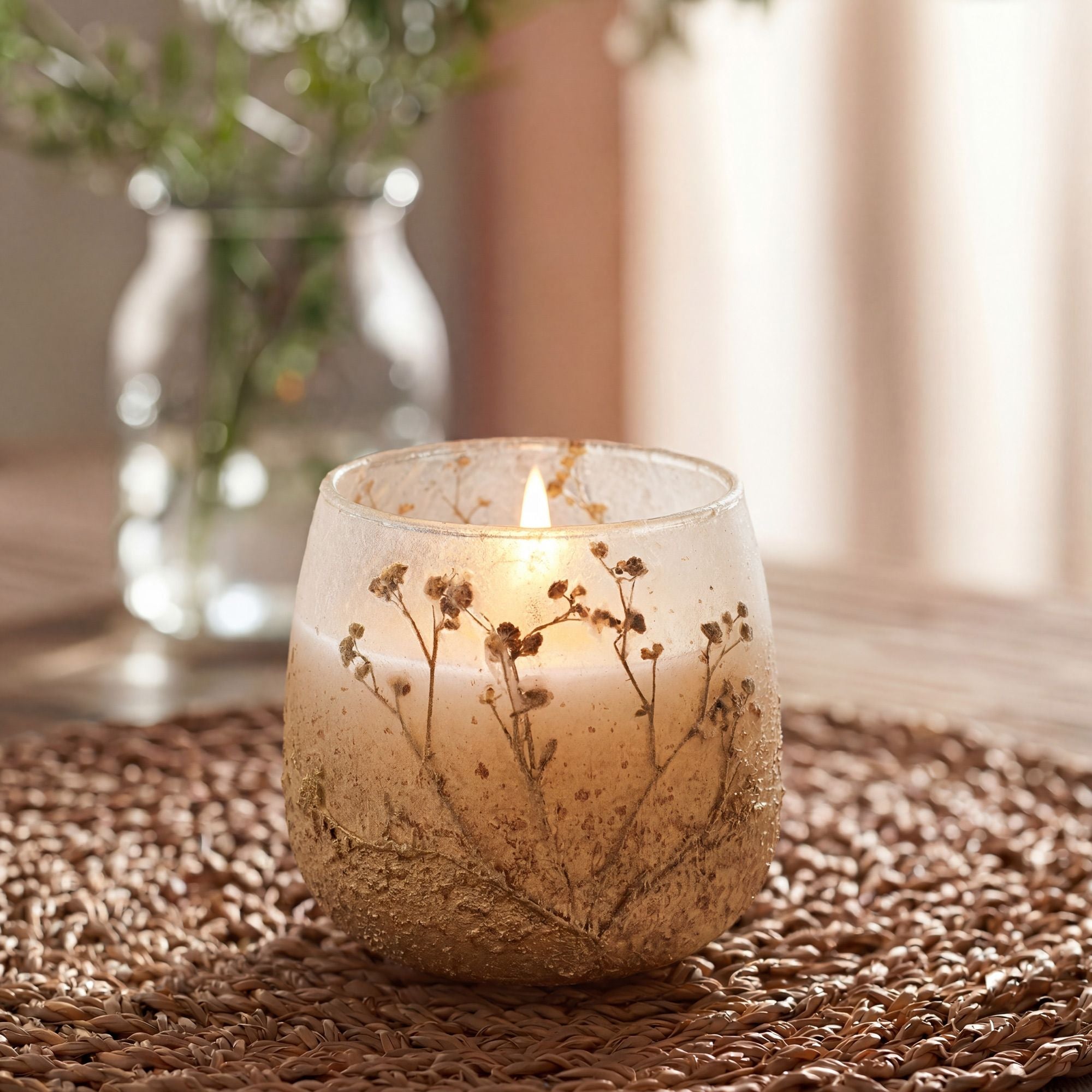Velas en tarro de vidrio mediano - Wildlight Woods