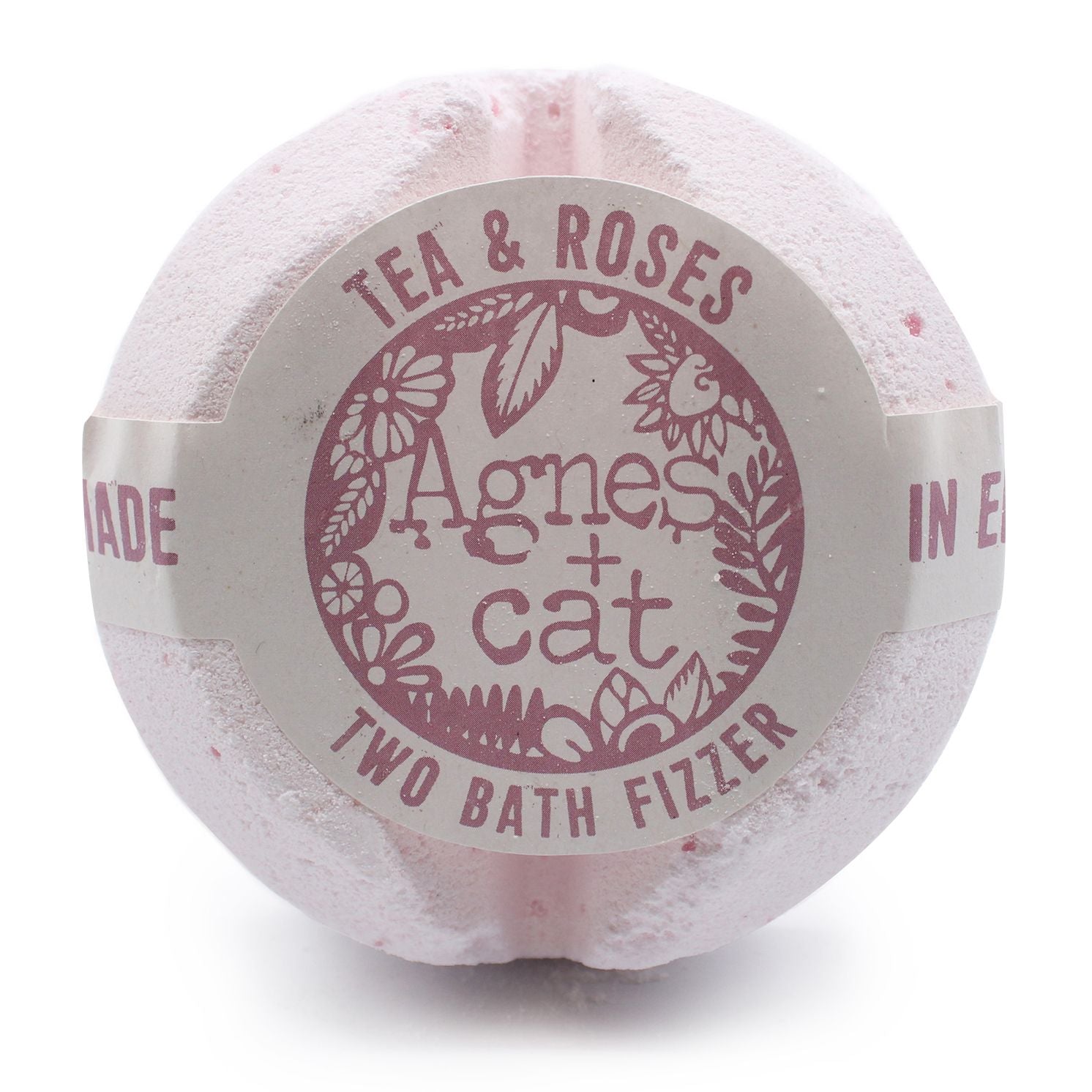 Bomba de baño Agnes + Cat - Té y Rosas