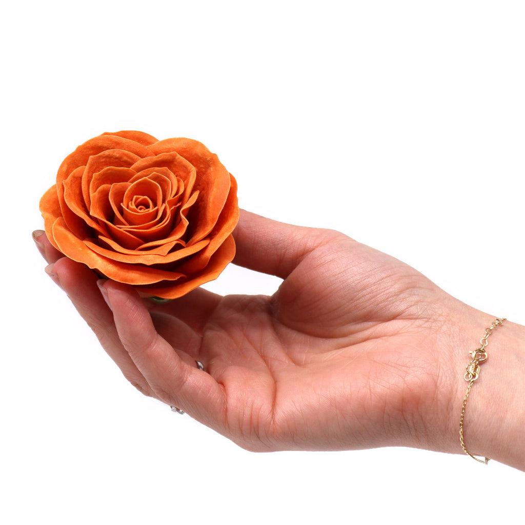 Flor de Jabón Artesanal - Grande Vintage Rose - Clavo de Java