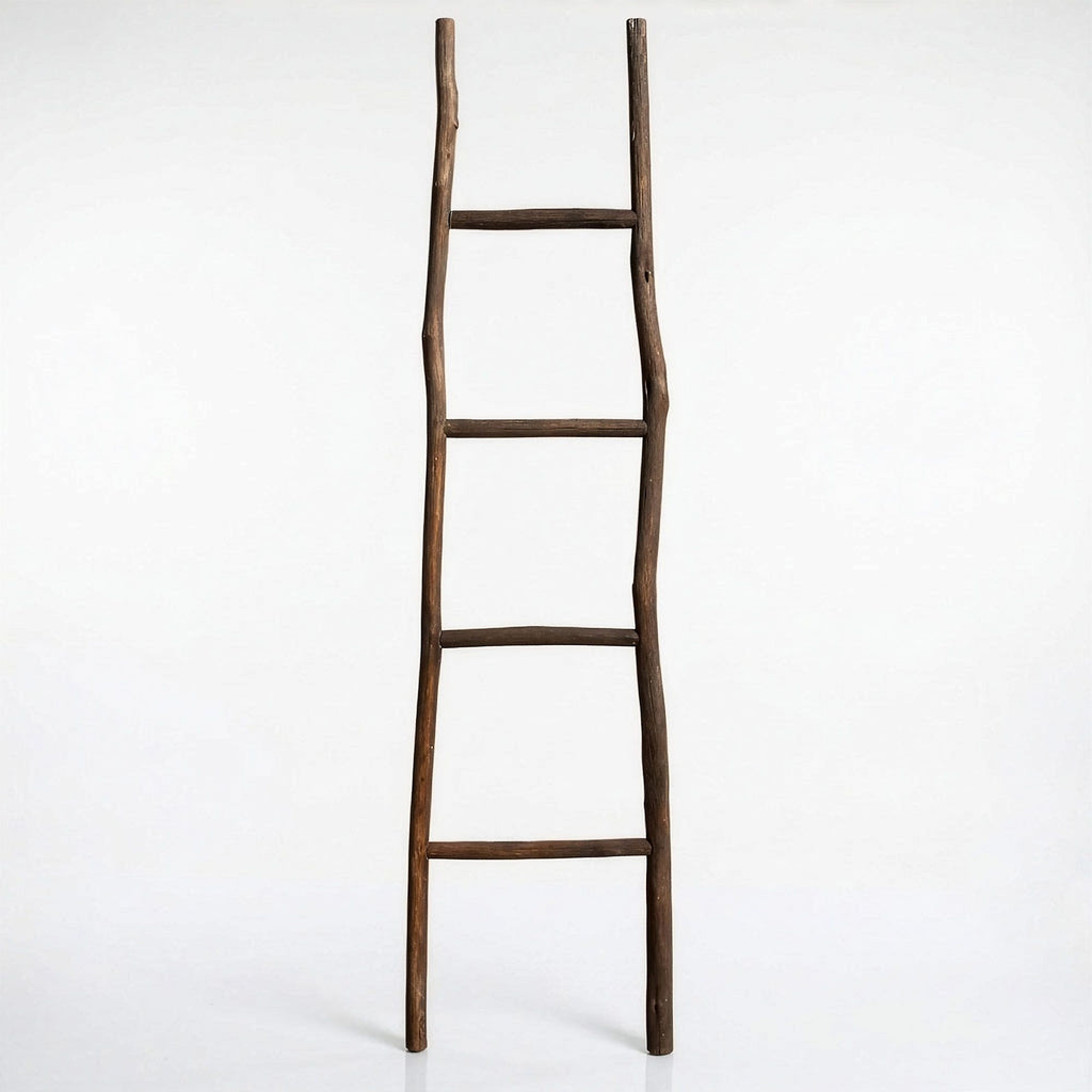 Escalera de Madera Kemu Grande - 1.5m - Chocolate - Estilo japonés