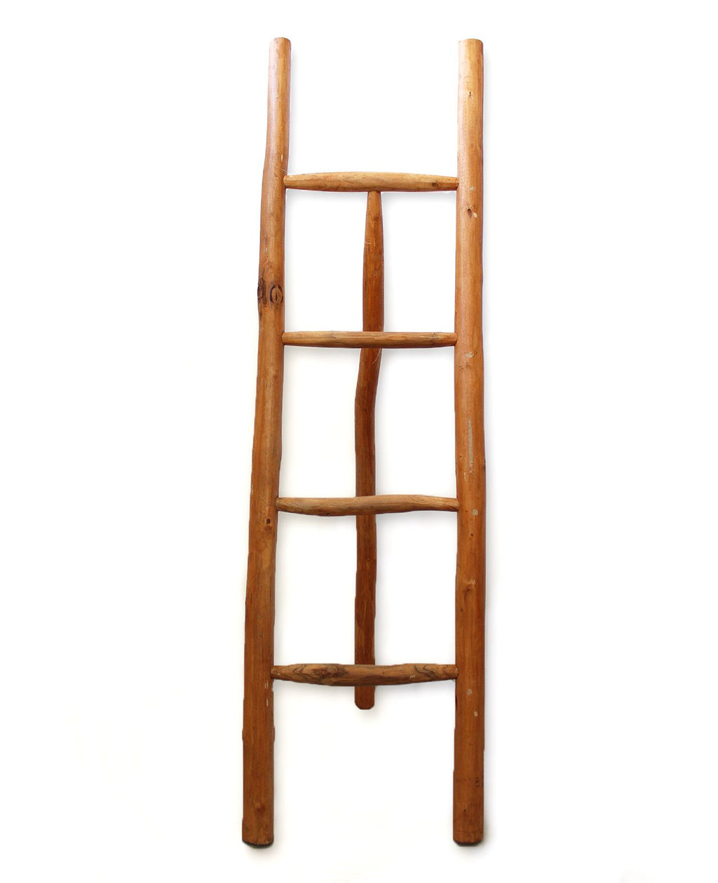 Gran escalera de teca - 1,5 m - Natural
