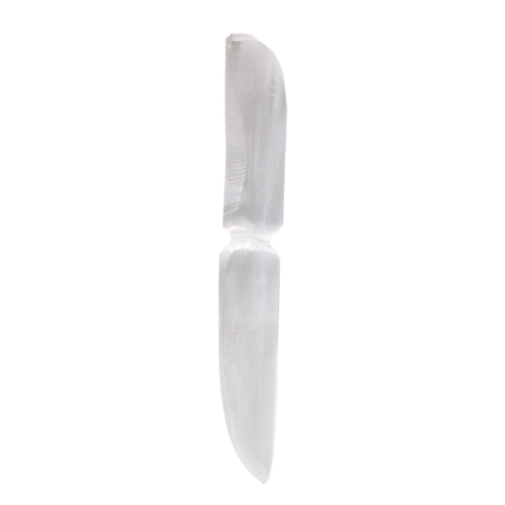 Cuchillo ritual de Selenita - Clasico