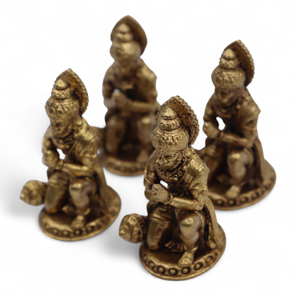 Dioses en miniatura de latón - Hanuman (30 g) - 36mm