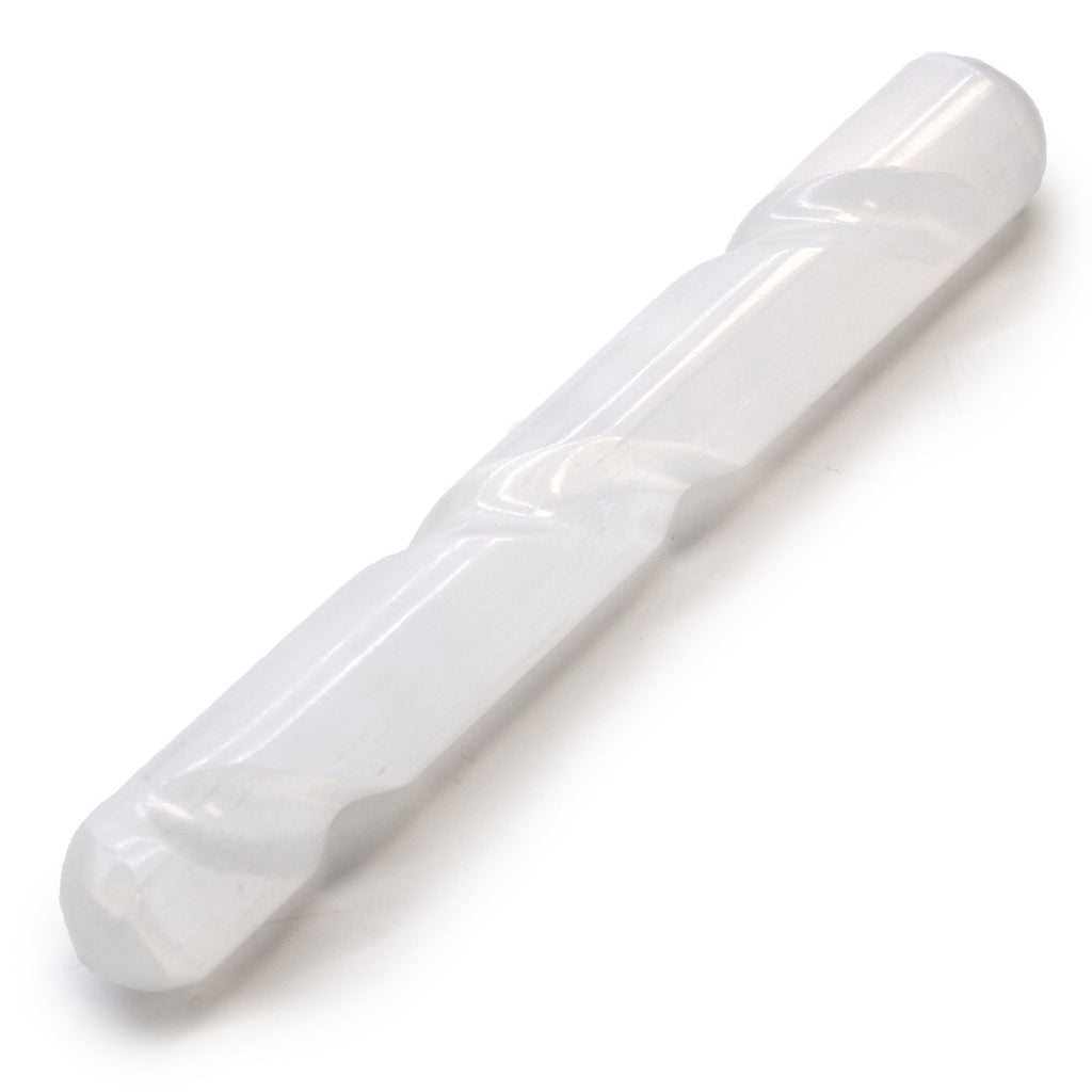 Varita Espiral deSselenita - 16 cm ( Ambos extremos redondos)