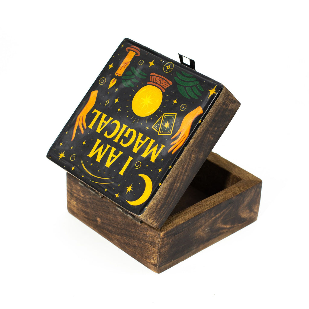 Pequeña caja esmaltada  - Soy mágico